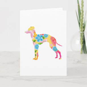 Italienisches Greyhound Karte