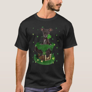 Italienisches Greyhound Kleeblatt Hat Clovers St P T-Shirt