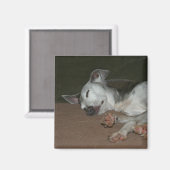 Italienisches Greyhound Magnet - "Max" (Vorderseite/Rückseite)