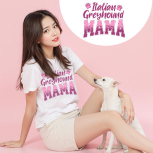 Italienisches Greyhound Mama Iggy Geschenk für Hun T-Shirt