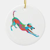 Italienisches Greyhound Ornament (Vorne)