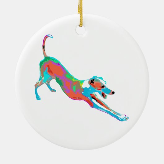 Italienisches Greyhound Ornament (Hinten)