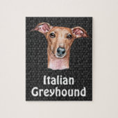 Italienisches Greyhound Puzzle (Vertikal)