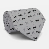 Italienisches Greyhound Shirt Krawatte Iggy Hund K (Gerollt)