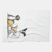 Italienisches Greyhound Trio Küchentuch (Horizontal)