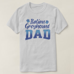 Italienisches Greyhound-Vater-Geschenk für Hunde V T-Shirt