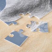 Italienisches Greyhound Whippet Hundportrait zeich Puzzle (Seite)