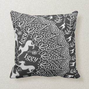 Italienisches Greyhound Wohngestaltung Pillow Albe Kissen