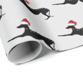 Italienisches Greyhound Wrapping Paper Geschenkpapier (Rolleneckpunkt)