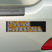 Italienisches hardstyle autoaufkleber (Auf Auto)