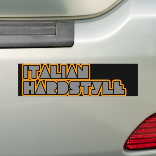 Italienisches hardstyle autoaufkleber (Auf Auto)