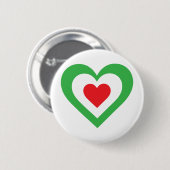 Italienisches Herz Button (Vorne & Hinten)