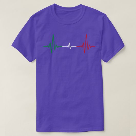 Italienisches Herz T-Shirt (Design vorne)