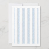 Italienisches Hochzeitsthema handgezeichnet Einladung (Rückseite)