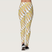 Italienisches Holiday Biscotti Weihnachten Party L Leggings (Rückseite)
