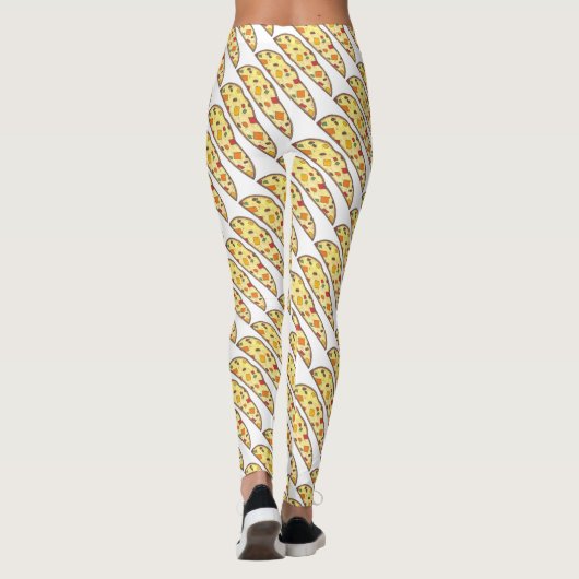 Italienisches Holiday Biscotti Weihnachten Party L Leggings (Rückseite)