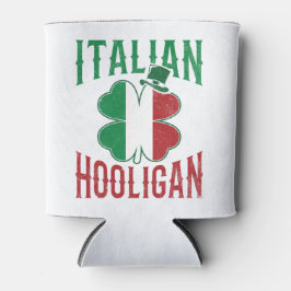 Italienisches Hooligan-Kleeblatt Dosenkühler