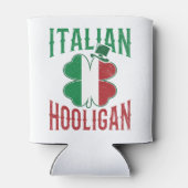 Italienisches Hooligan-Kleeblatt Dosenkühler (Rückseite)