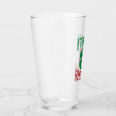 Italienisches Hooligan-Kleeblatt Glas (Rechts)
