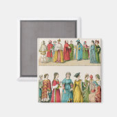 Italienisches Kleid Magnet (Vorderseite/Rückseite)