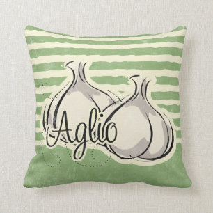 Italienisches Knoblauch-Kissen Kissen