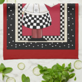 Italienisches Koch, Küchentuch (Gefaltet)