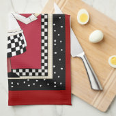 Italienisches Koch, Küchentuch (Viertel Falte)