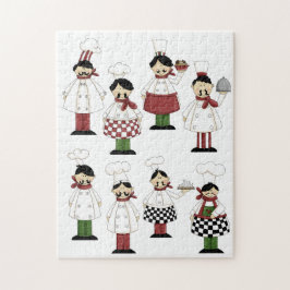 Italienisches Koch Puzzle