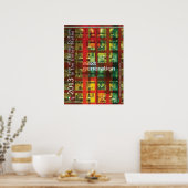 Italienisches Kulturposter 2013 Poster (Küche)