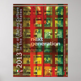Italienisches Kulturposter 2013 Poster