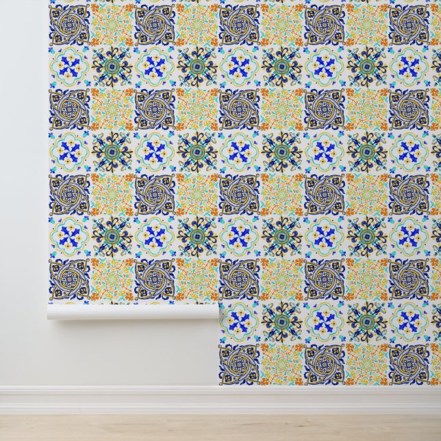 Italienisches Kunstgeflecht Tapete (Anwendung)