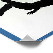 Italienisches Kunstwerk Weltmeisterschaft Fußballs Poster (Ecke)