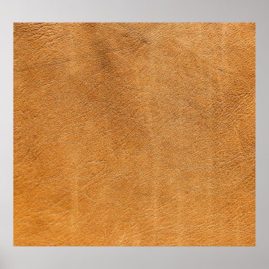 Italienisches Lambskin-Leder: Vintage Textur Poster (Vorne)