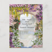 Italienisches Land Zuhause im Freien Ankündigungspostkarte (Vorderseite)