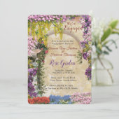 Italienisches Land Zuhause im Freien Einladung (Stehend Vorderseite)