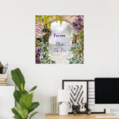 Italienisches Land Zuhause im Freien Poster (Heimbüro)