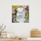 Italienisches Land Zuhause im Freien Poster (Küche)