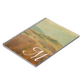 Italienisches Ländereien-Monogramm - Erstnotierung Notizblock (Linke Seite)