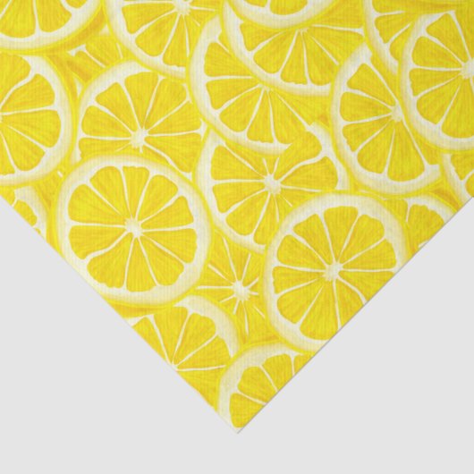 Italienisches Lemon Slices Decoupage Fruit Tissue Seidenpapier (Detail)