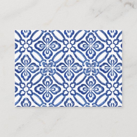 Italienisches Lemons Baby Showdiaper Raffle Ticket Begleitkarte (Rückseite)