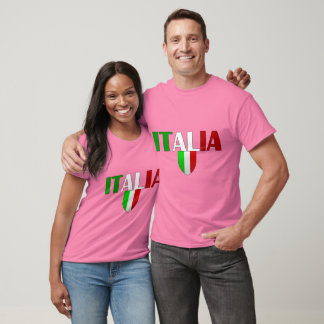 Italienisches Logo-Fahne für Italiener T-Shirt