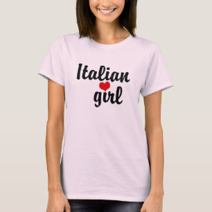 italienisches Mädchen T-Shirt