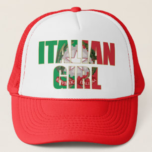 Italienisches Mädchen Truckerkappe