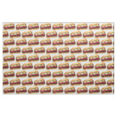 Italienisches Meatball Fleisch Ball Sub Sandwich M Stoff (Fat Quarter (45,7 x 55,9 cm))