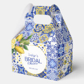 Italienisches Mosaik-Brautparty Geschenkschachtel (Vorderseite)