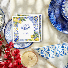 Italienisches Mosaik-Brautparty Serviette