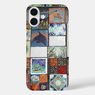 italienisches Mosaik iPhone 16 Plus Hülle
