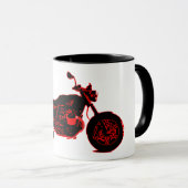 Italienisches Motorrad Tasse (VorderseiteRechts)