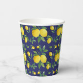 Italienisches Muster für Wasserfarben Pappbecher (Rückseite)