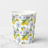 Italienisches Muster für Wasserfarben Pappbecher (Links)